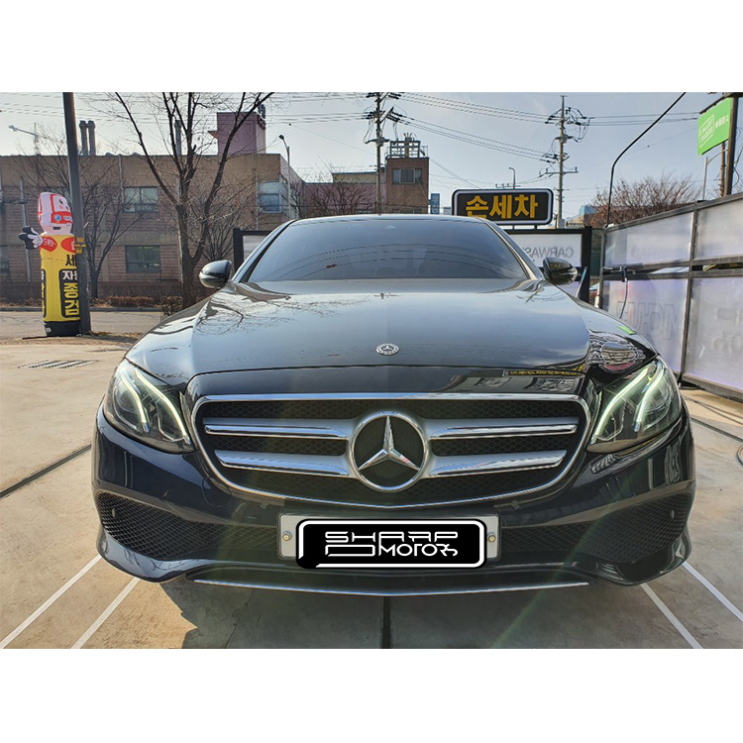 벤츠 E200 손세차