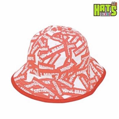  햇츠온 패턴 벙거지 모자 (SMBFAJ0741-PK) (7,900원)
