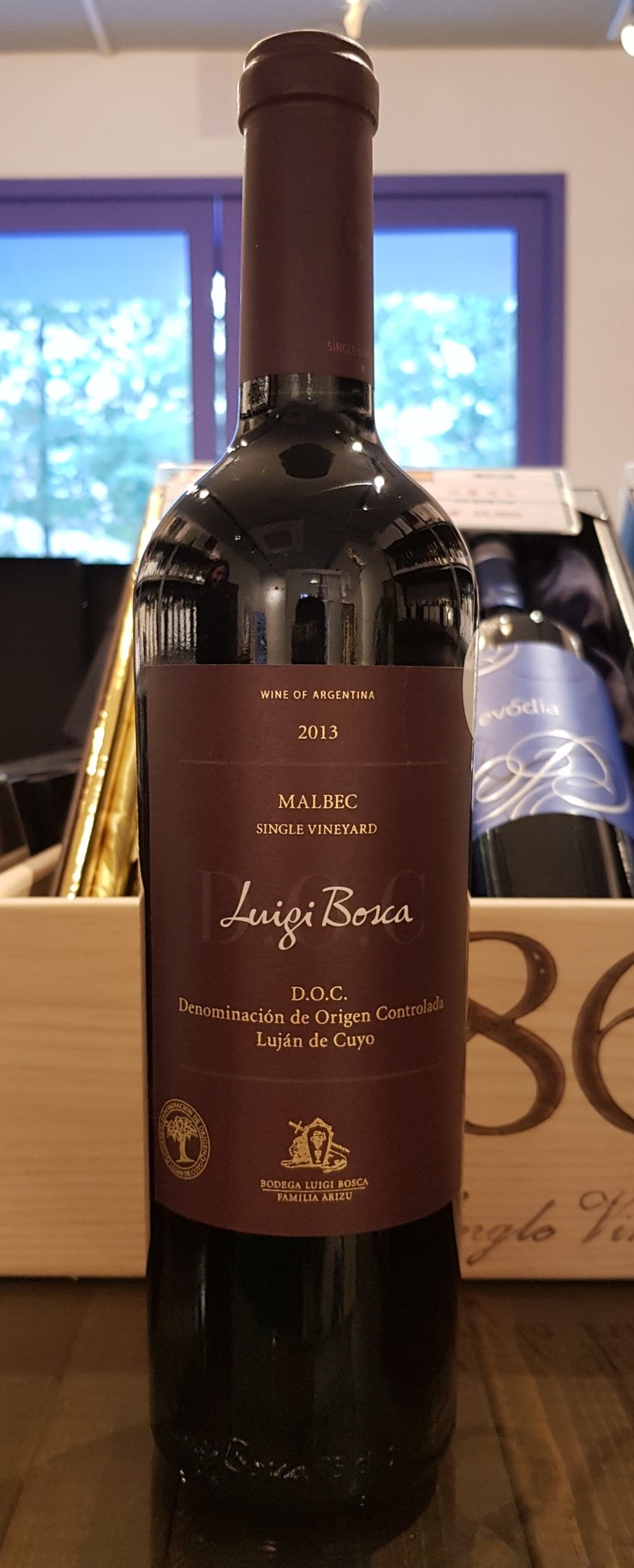 [아르헨티나 와인] 루이지 보스카 말벡 DOC 2013    Luigi Bosca Malbec , 저렴함 대구와인샵_와인스토리
