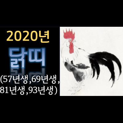 2020년닭띠운세 (57년생,69년생,81년생,93년생) 수지유명점집 장대원사 해룡신당