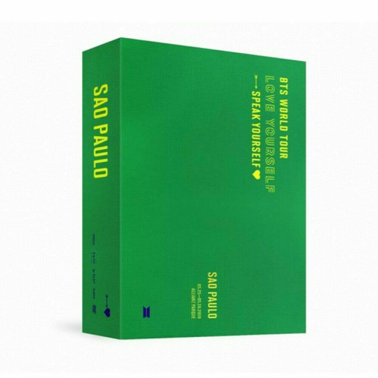   방탄소년단 월드투어 스피콘 상파울루 DVD 브라질 BTS WORLD TOUR SPEAK YOURSELF SAO PAULO 