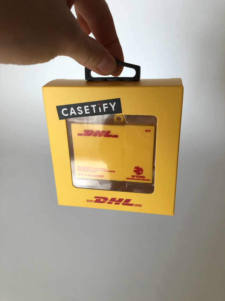  [CASETiFY] DHL 에어팟 케이스, DHL X CASETiFY 에어팟 실리콘 케이스 +)개인적인 생각