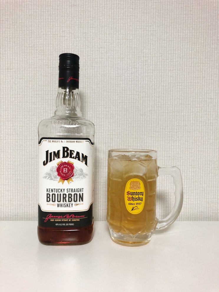  Glass 18. 간단하고 맛있는 칵테일, 짐빔 하이볼 (Jim Beam Highball)