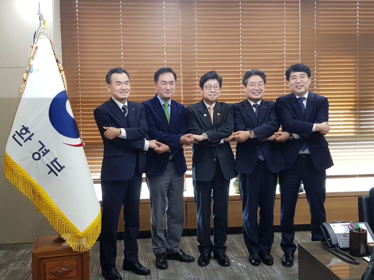  정장선 평택시장, 조명래 환경부장관과 미세먼지 대책 논의