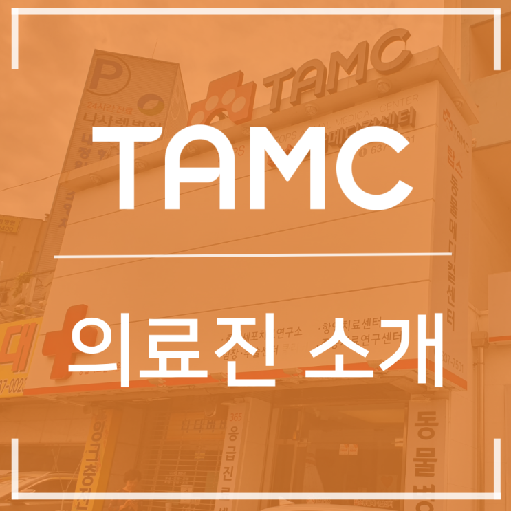 [탑스 동물 메디컬센터] 의료진 소개 / 대구 동물병원 / 달서구 상인동