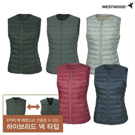  웨스트우드 여성 패딩 베스트_WJ4WCVT622 (26,100원)