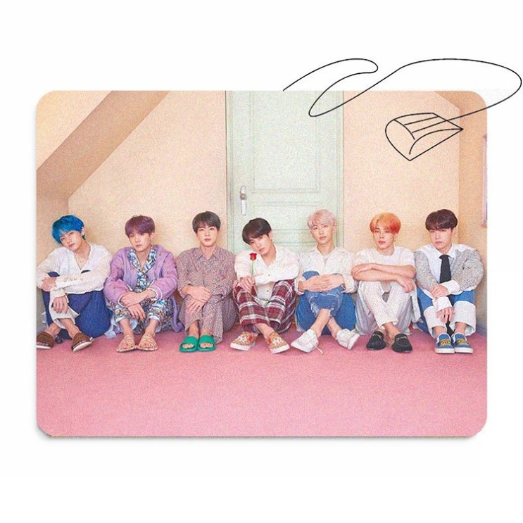   방탄소년단 마우스패드 