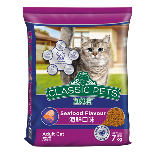 [반려동물용품]  퍼펙트컴퍼니온 CP 클래식 고양이 사료 씨푸드 7kg 1개 애완동물
