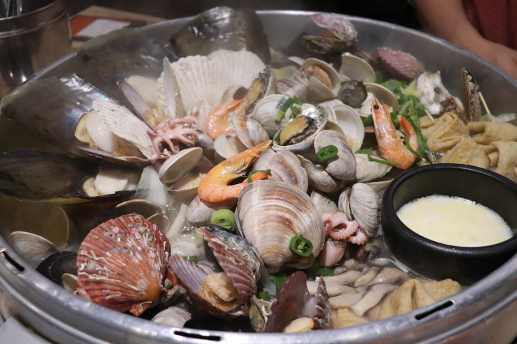  광명 하안동 맛집 줄서서 먹는 조개전골 맛집 다녀왔습니다!