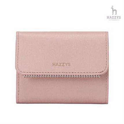 [헤지스] [CHARLOTTE] 핑크 큐빅 장식 카드 지갑 (29,000원)