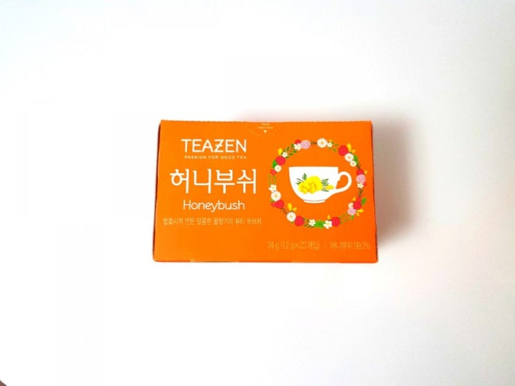  맑고 깨끗하고 탄력있는 피부관리에 도움을 주는 TEAZEN 허니부쉬 차 드셔보셨나요?