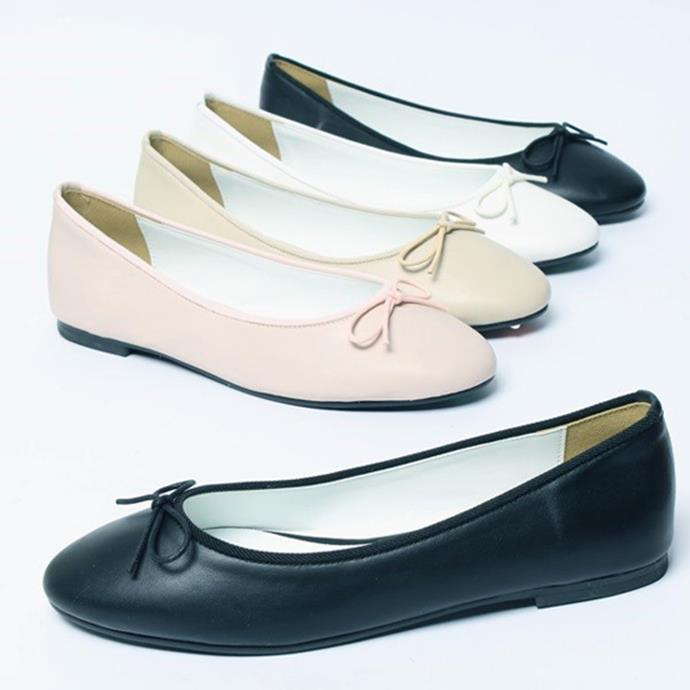  2001 리본 1.0cm 여성플랫슈즈 (36,770원)
