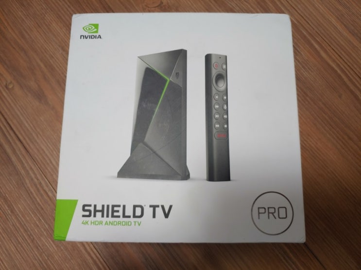 NVIDIA Shield TV Pro 3세대 오픈박스