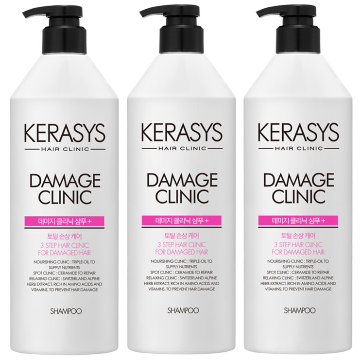  [상품정보] 케라시스 데미지 클리닉 샴푸 750ml3 