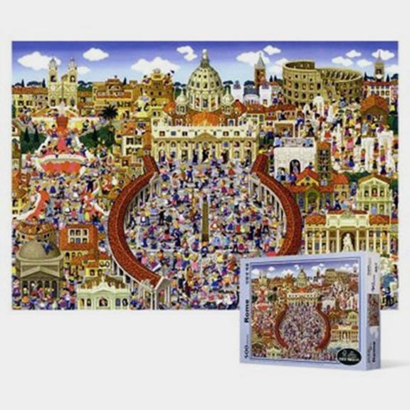 [퍼즐사랑] 500피스 직소퍼즐 / 로마 명소 컬렉션 (12,000원)