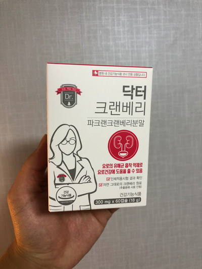  명절선물로 좋은 요로건강에 도움되는 닥터크랜베리