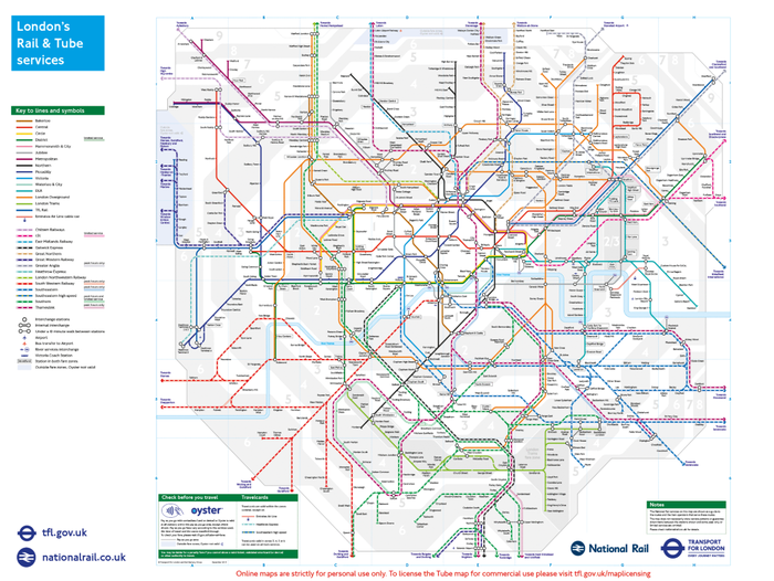 LONDON 교통 #1 - Tube, Underground