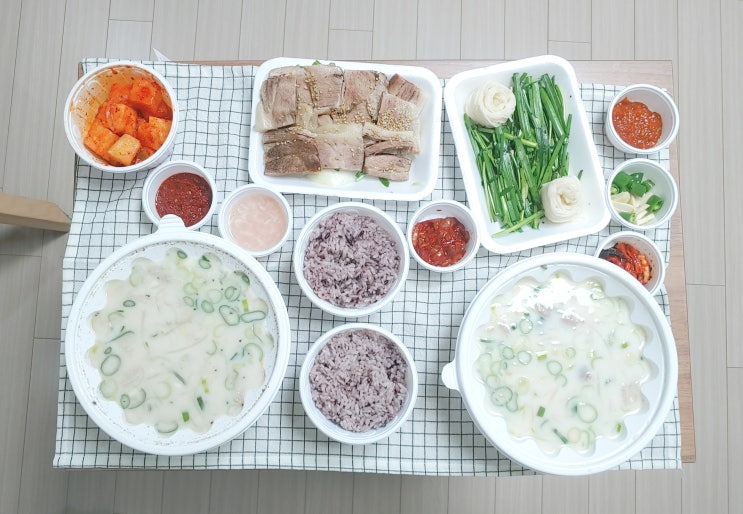 김포 배달 - 족보잇는 국밥 & 밀면 딜리버리 수육, 돼지 국밥, 순대 곰탕