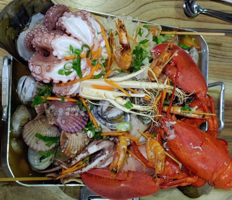  바다를품은해적선 : 평택 송탄 서정동 해신탕 맛집