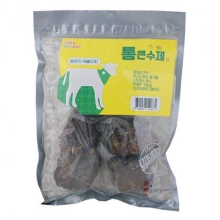  강아지 애견 수제간식 송아지목뼈 360g L 펫 푸드 (23,000원)