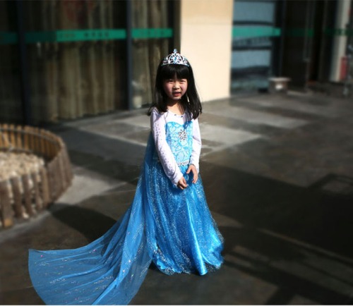 [상품정보] 2019 겨울왕국2 새로운 공주 드레스 엘사드레스 할로윈 어린이 치마 