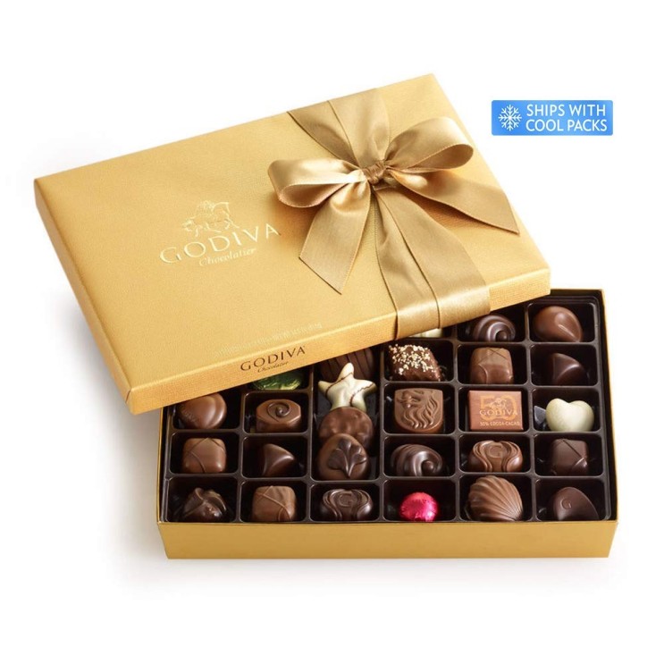 [고디바]  GODIVA 고디바 초콜렛 Chocolatier 골드 Ballotin 클래식 리본 36개 1개  강력 추천 합니다!