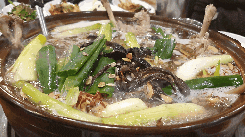  쌍문역 맛집에서 계곡보다 맛있는 능이오리백숙 먹었어요 솥뚜껑 생생오리 창동맛집