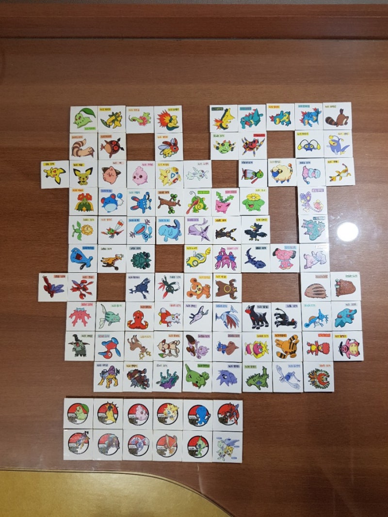 포켓몬스터 띠부띠부씰 2세대 : 네이버 블로그 포켓몬스터 띠부띠부씰 2세대 : 네이버 블로그