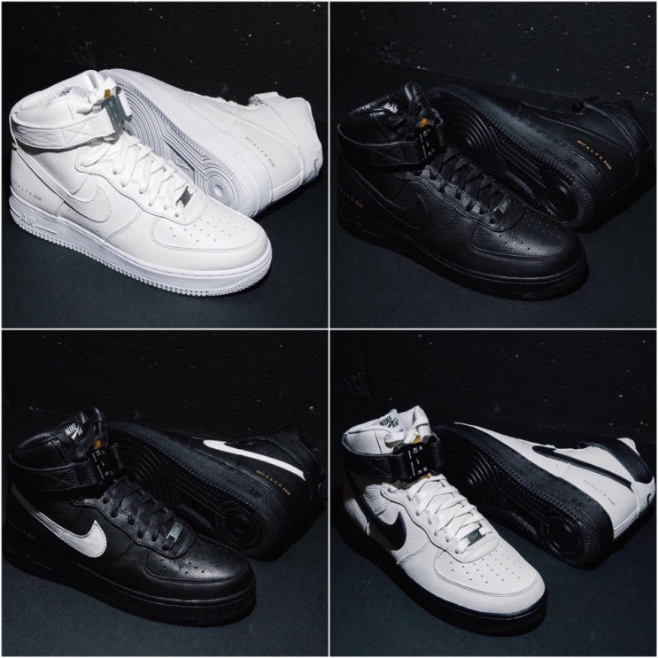  1017 alyx 9sm X NIKE AIR FORCE1 HI 알렉스 나이키 오늘출시한다..
