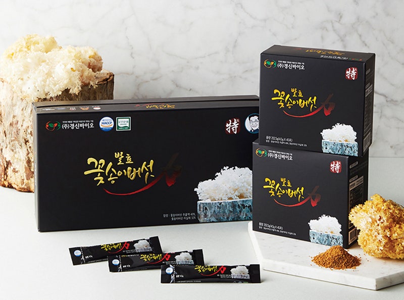 부모님 명절선물로 좋은 면역력 강화 꽃송이버섯가루 효소 어떠세요?