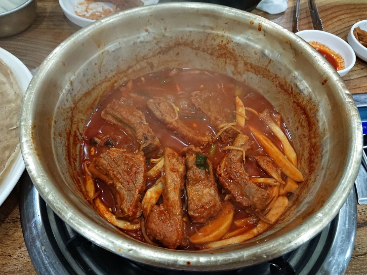  부천 중동/신중동역 '팔덕식당' 양푼등갈비