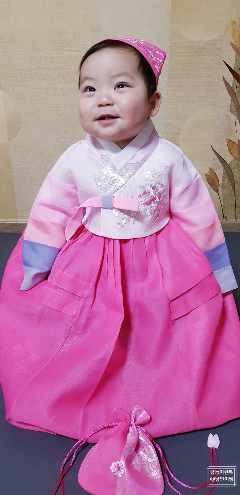 아기 설빔 금동이 아동한복 남아 사이즈팁 3호