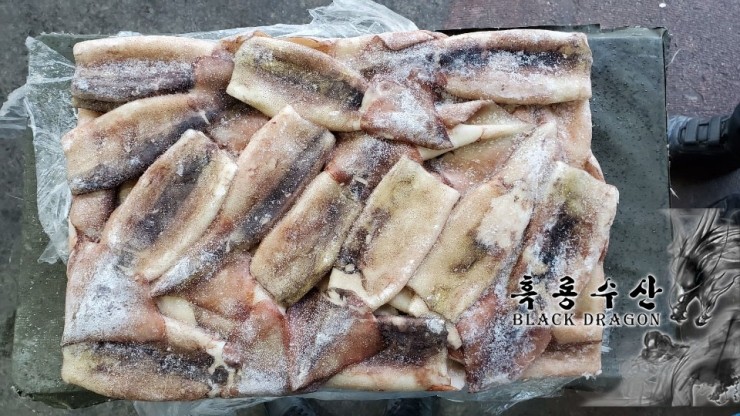  【 판 매 】 특 A급 중국산 냉동 살오징어 바이나 140g/150g (냉동 오징어 튜브) _ Feat. 흑룡수산