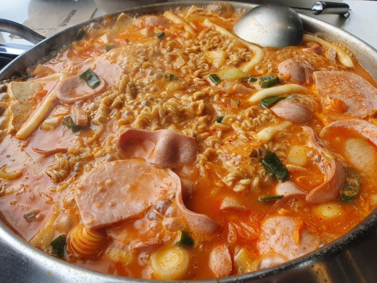 제주공항근처 용두암맛집 킹콩부대찌개 용담점 8천원~