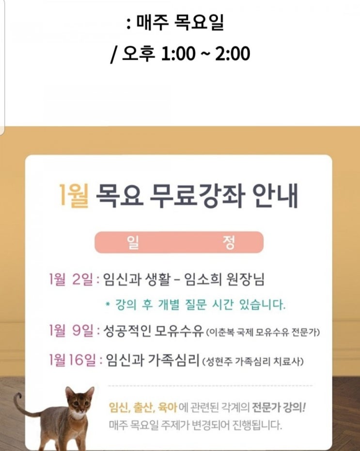 고은빛 문화센터 산모교실: <b>임신</b>과 가족심리(<b>성현주</b> 가족심리... 