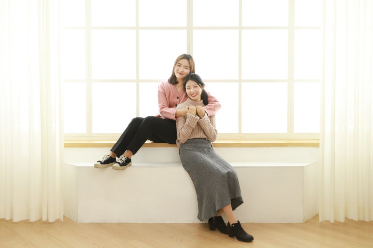  우리들의 찐 우정! 대전 우정 이미지사진 잘 찍는 사진관온김에에서