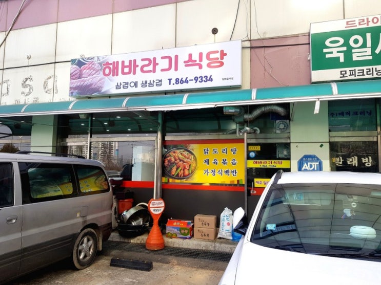  매콤달콤한 닭도리탕 전문점 같은 세종시 조치원 가정식 백반 맛집 해바라기 식당 + 맥심 모카골드 심플라떼 후기도 있어요