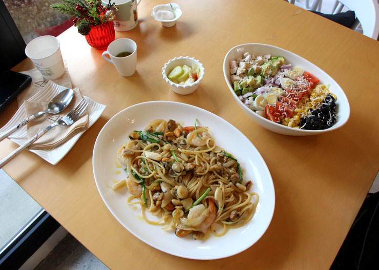  한강진역 브런치 4.2브런치카페 리움 미술관 맛집 캐주얼다이닝 모임장소
