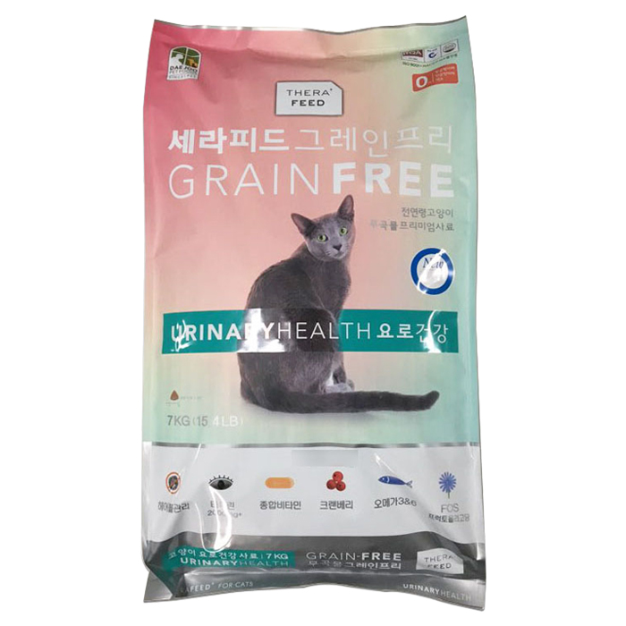 [반려동물용품]  세라피드 전연령 요로건강 고양이 건식사료 7kg 1개 애완동물