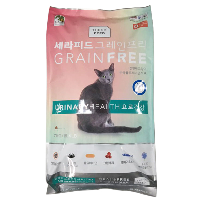  [반려동물용품]  세라피드 전연령 요로건강 고양이 건식사료 7kg 1개 애완동물
