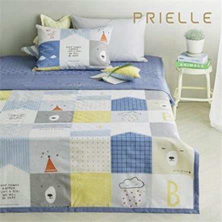  [쁘리엘르]베어밤 엠보 홑이불패드세트S (32,900원)