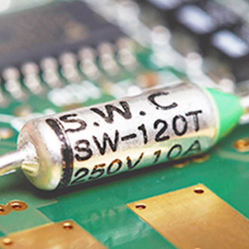 [휴즈천국] SW-120T [167도 250V10A 온도휴즈 온도퓨즈 전기장판 전열기 온도센서 Thermal FUSE 휴즈 퓨즈 ...