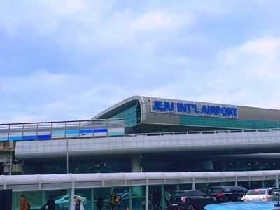   제주도 가볼만한 곳 사진찍기 좋은 곳!! 함덕 해수욕장 feat.김포공항에서 먹었던 롯데리아 버거 