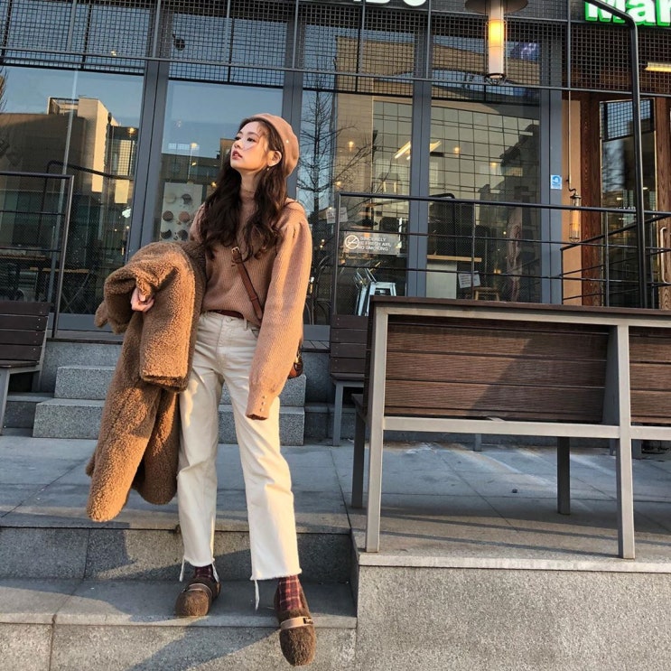  200115~200116 옷 잘 입는 워너비 여자연예인 겨울 데일리룩 / 자연스러운 사진 포즈&각도 참고