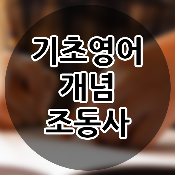  초등영어개념 문법 공부 조동사 직장인 영어공부 시작하기 영어회화 영어공부시작순서