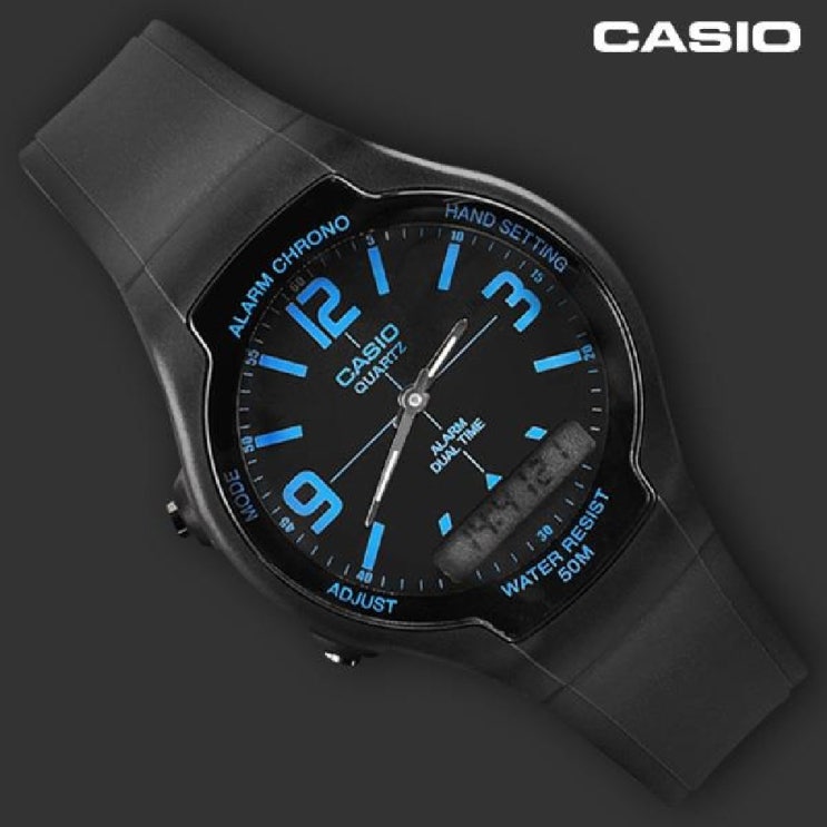 [남자손목시계]  CASIO 카시오 남성 손목시계전자아날로그군인시계  강력 추천 합니다!