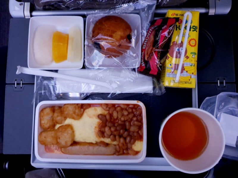 싱가포르항공 일반기내식 특별기내식 Child Meal : 네이버 블로그