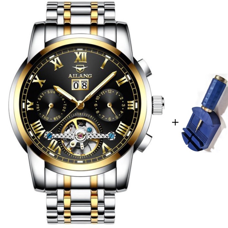 [남자시계]  AILANG 2019 아일랑시계 국내 남자시계 오토매틱시계 남성시계 메탈시계 손목시계 8505  강력 추천 합니다!