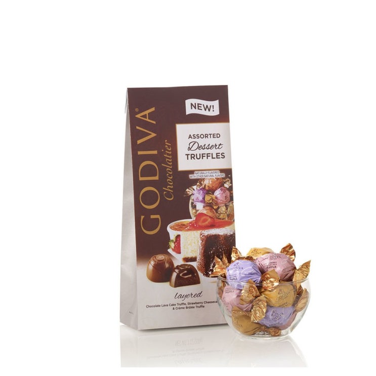 [고디바]  Godiva 고디바 디저트 초콜릿 트러플 19개입 Chocolatier Assorted Chocolate Dessert Truffles 1개  강력 추천 합니다!