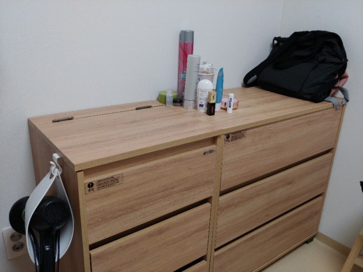  엉망진창 화장대정리하기